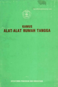 Image of Kamus alat - alat rumah tangga
